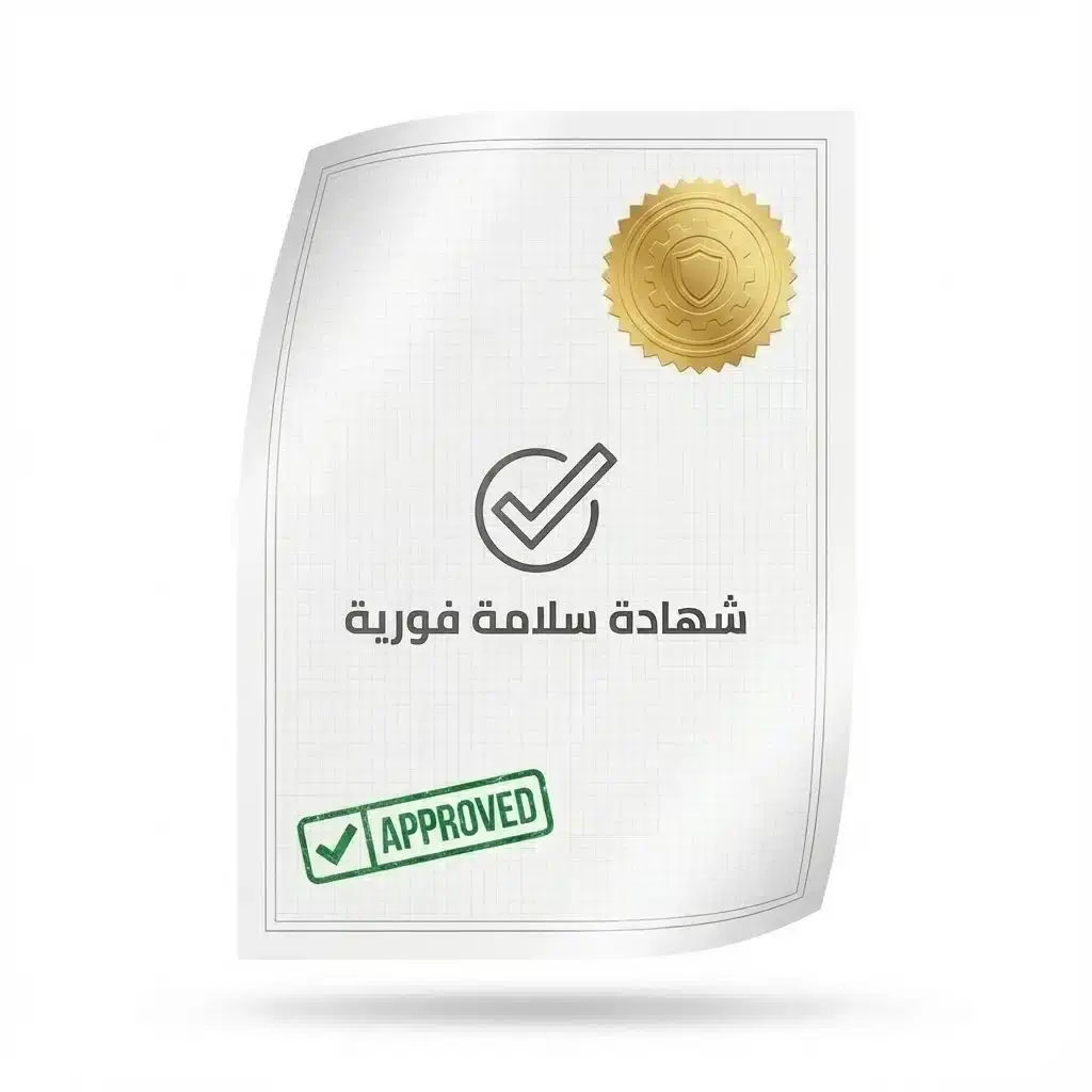 Instant safety certificate