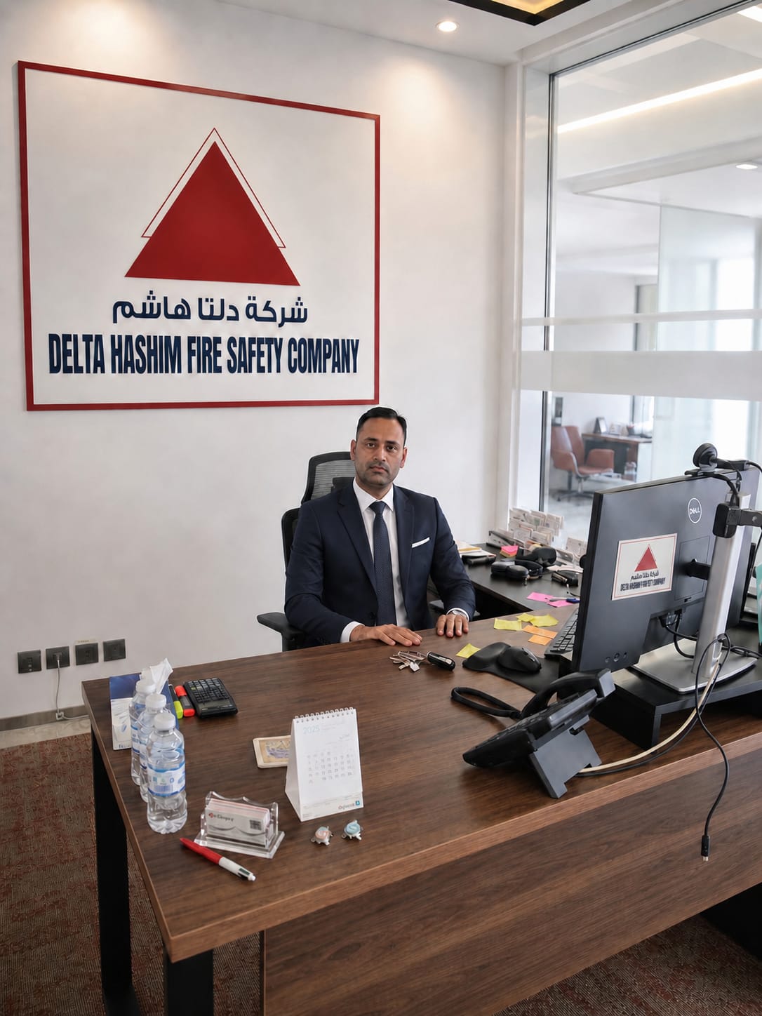 Delta Hashim Fire Safety team