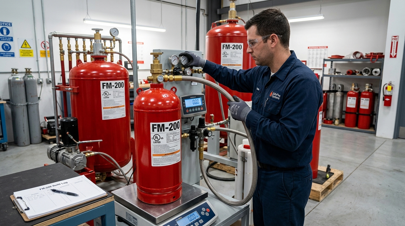 FM200 Refilling